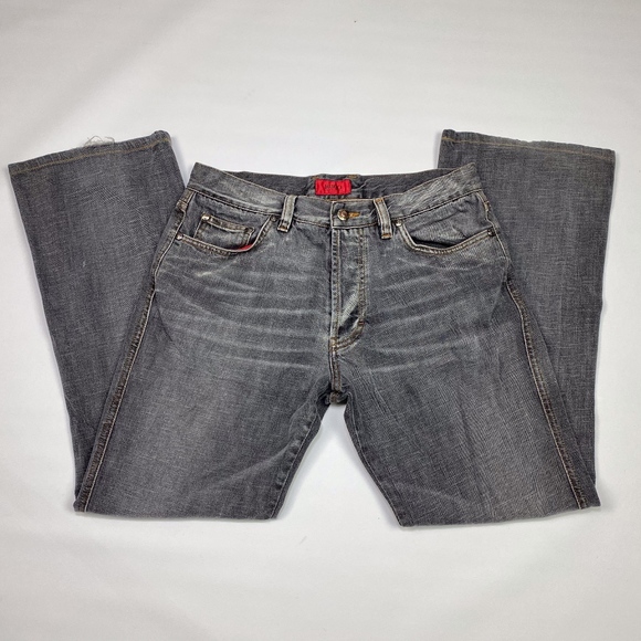 hugo boss button fly jeans